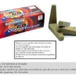 Incenso cone chama freguês