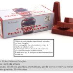 Incenso cone contra mau olhado