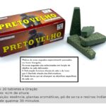 Incenso cone preto velho
