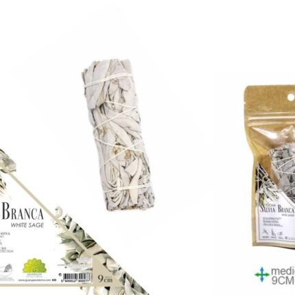 Salvia branca mini stick defumação