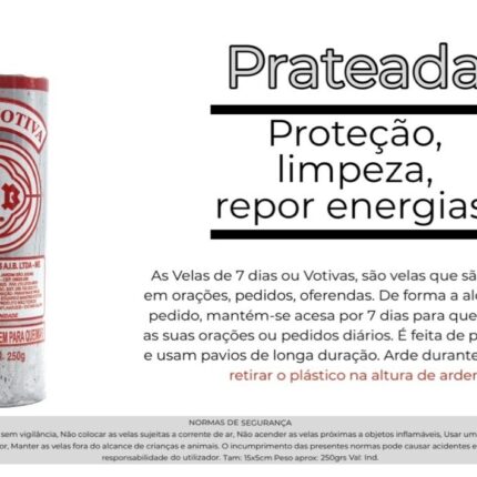 Vela Voltiva Prateada