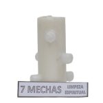 Velão 7 mecha Branco